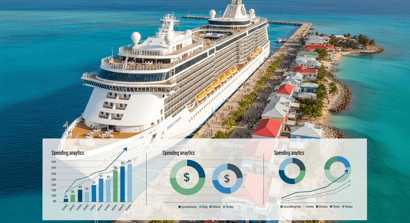 Caribbean cruise passenger spending analysis 2024 - FCCA BREA data