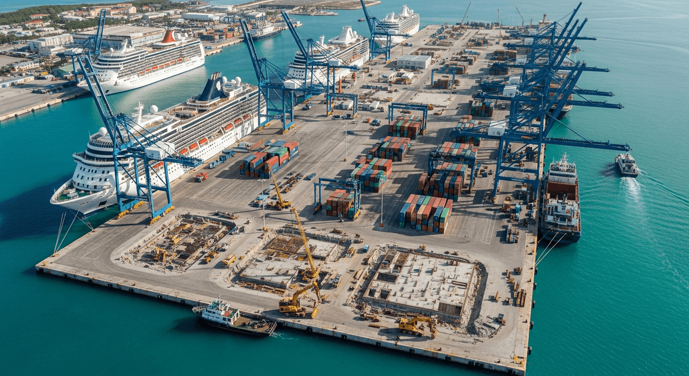 Caribbean cruise port economics and infrastructure investment 2025
