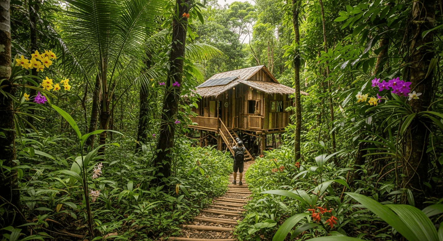 Caribbean eco-tourism rainforest sustainable travel