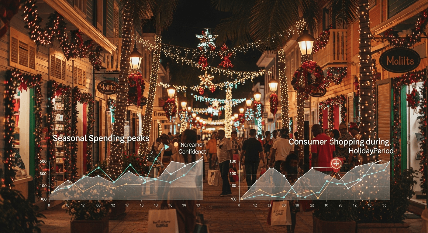 Caribbean Holiday Shopping Trends 2025 - Consumer Spending Data