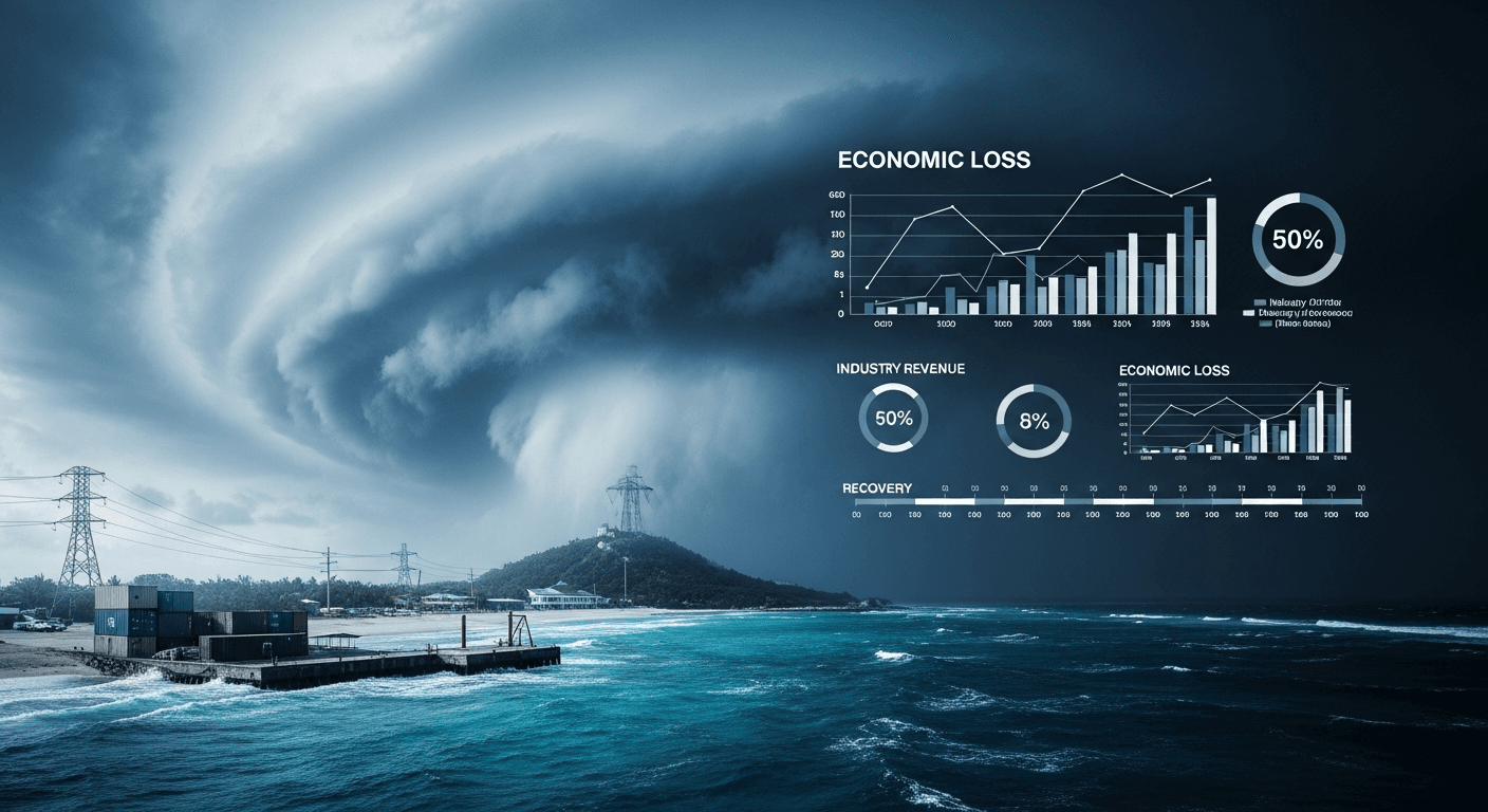 Caribbean Hurricane Season Business Impact - Economic Loss Data & Risk Analysis