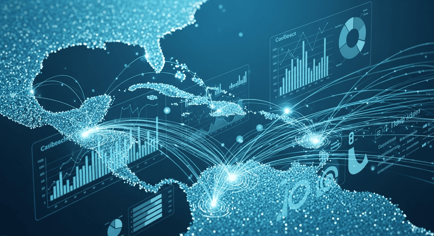 Caribbean market research data visualization