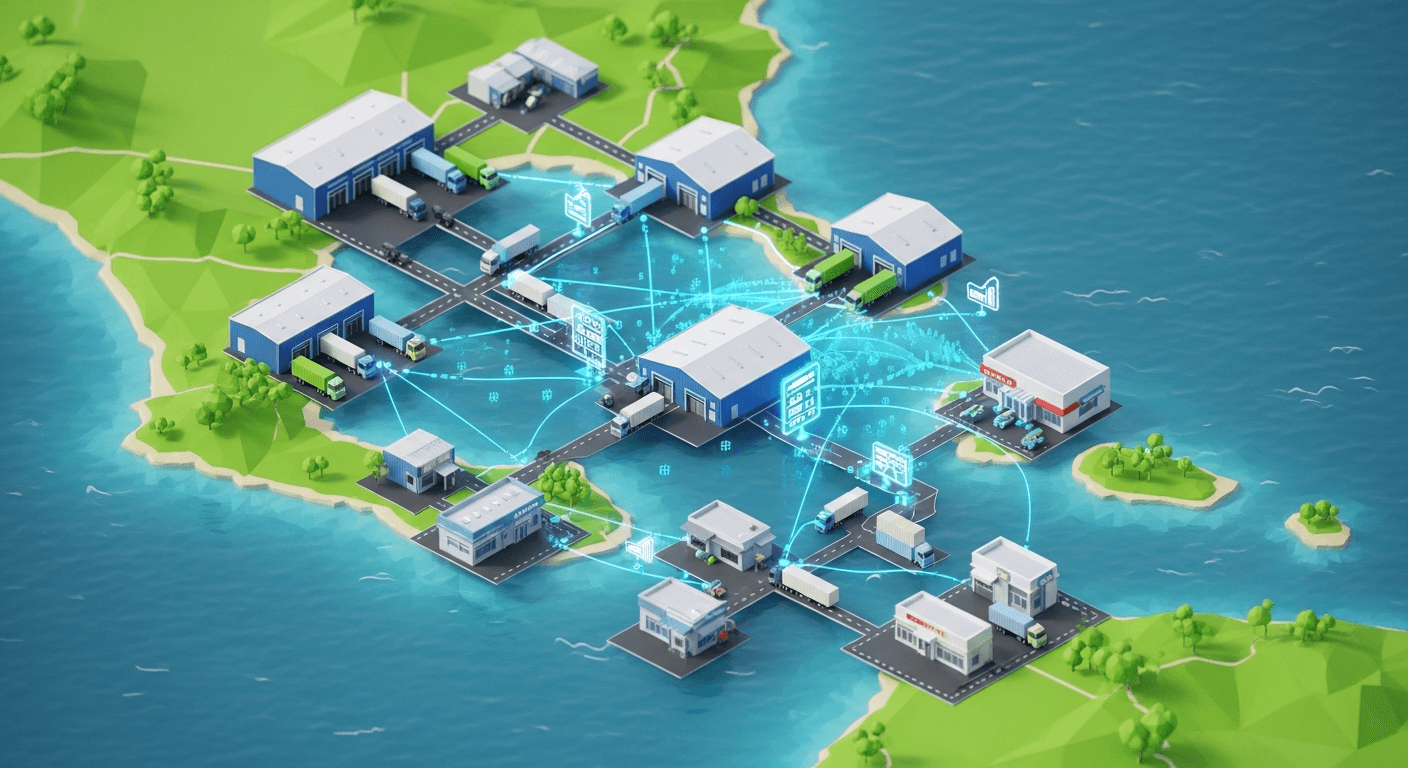 FMCG distribution network in the Caribbean