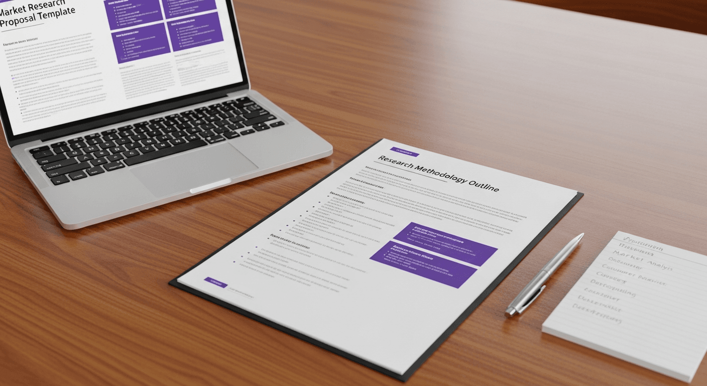 Market research proposal and planning