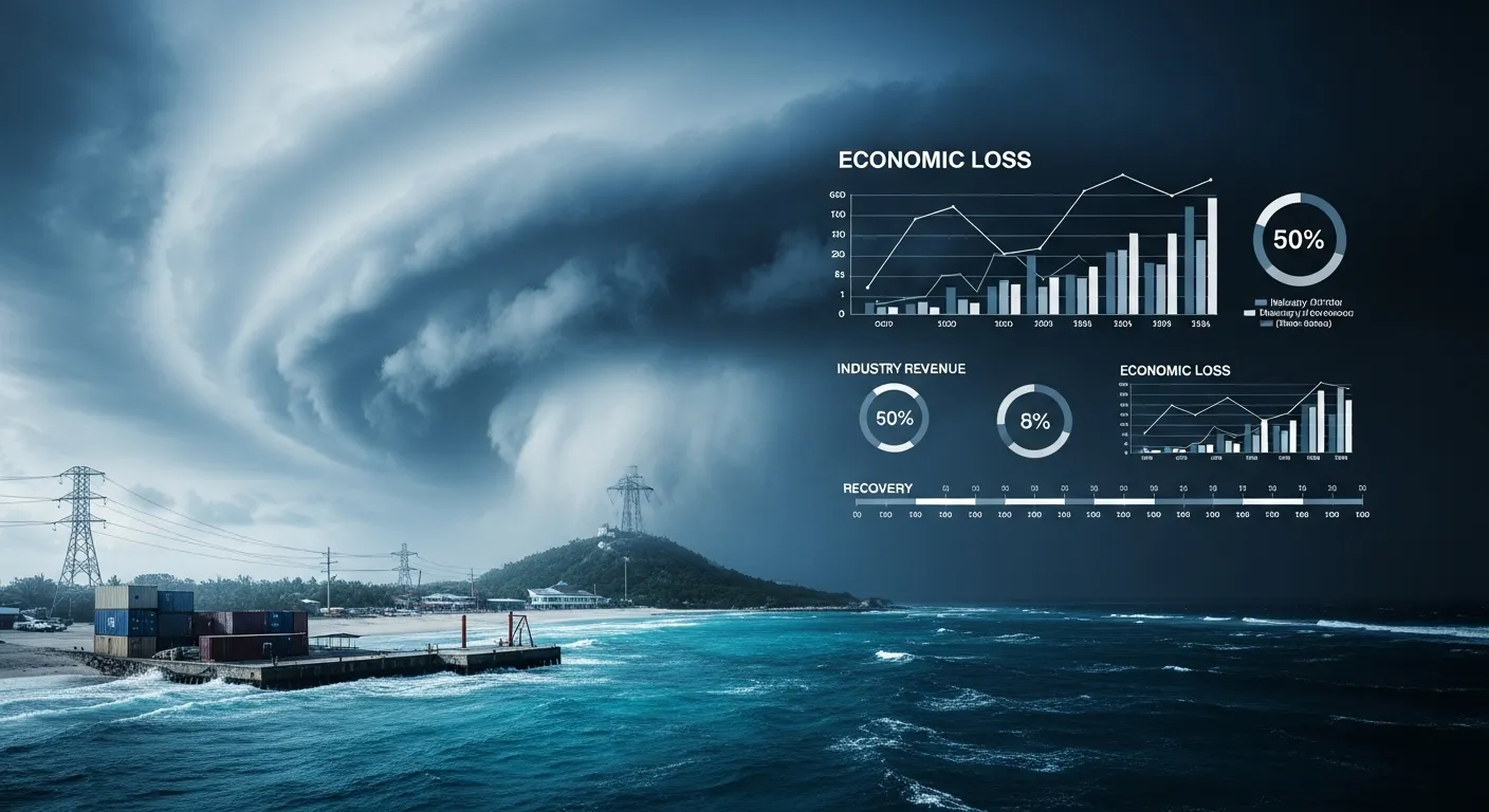 Caribbean Hurricane Season Business Impact - Economic Loss Data & Risk Analysis