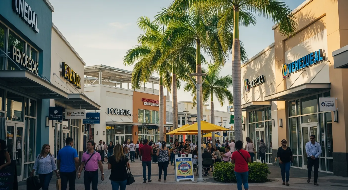 Venezuelan consumer community in Doral Miami for market research