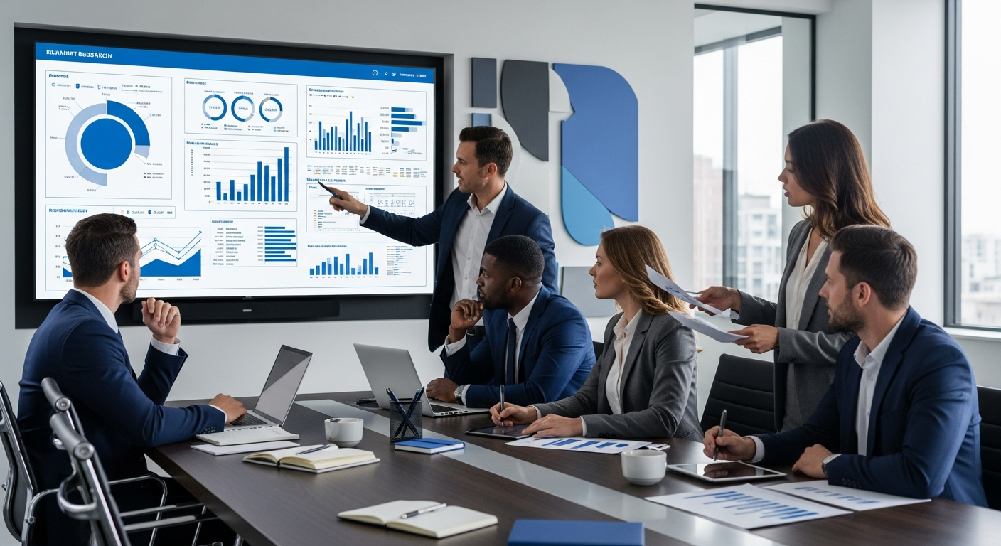 B2B Research Illustration