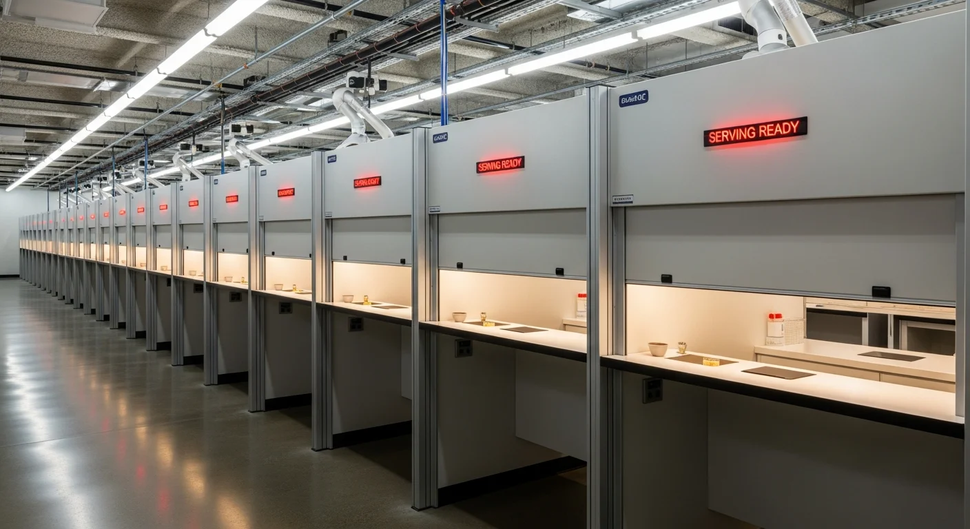 Central location testing facility with individual evaluation booths in South Florida