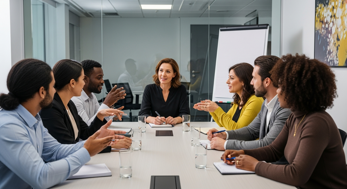 Focus Groups Research Illustration